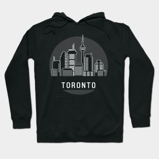 Toronto Ontario Canada Skyline Hoodie